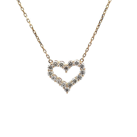 Queen of Yellow Hearts Necklace