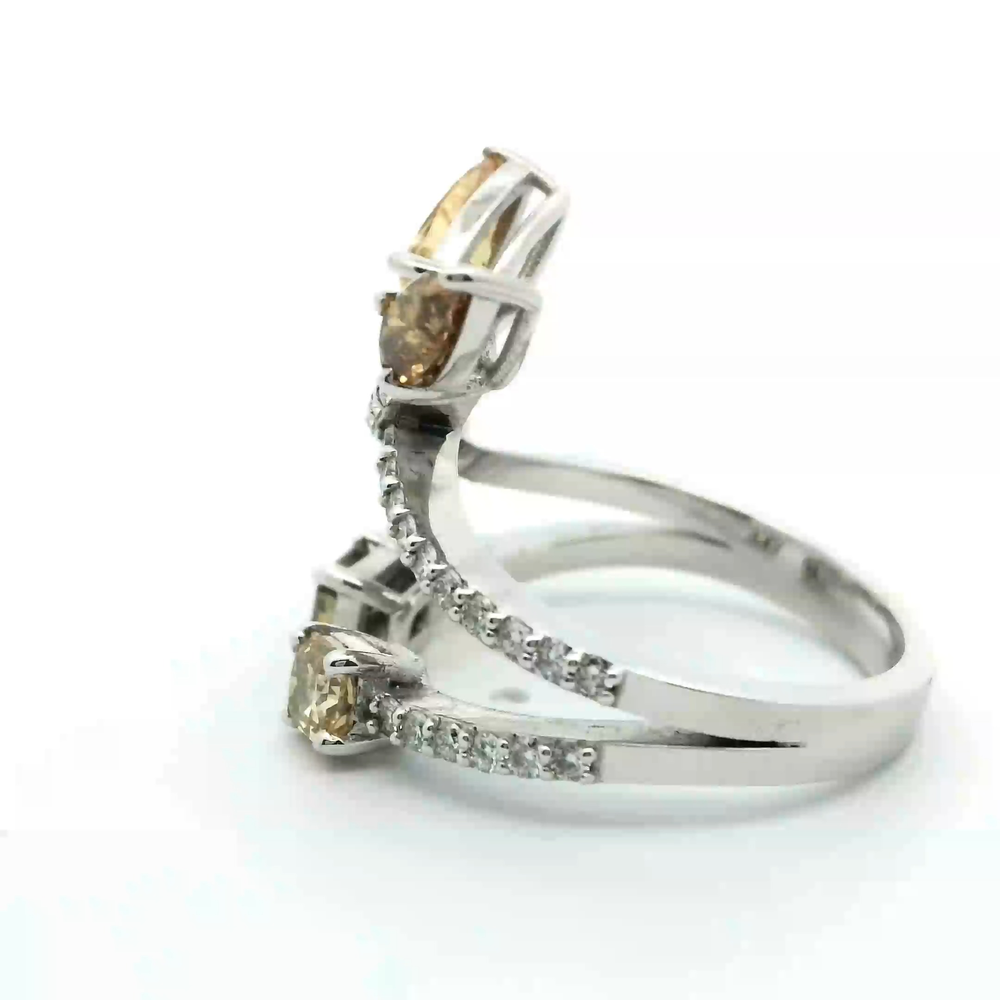 Unique Fancy Diamond Ring