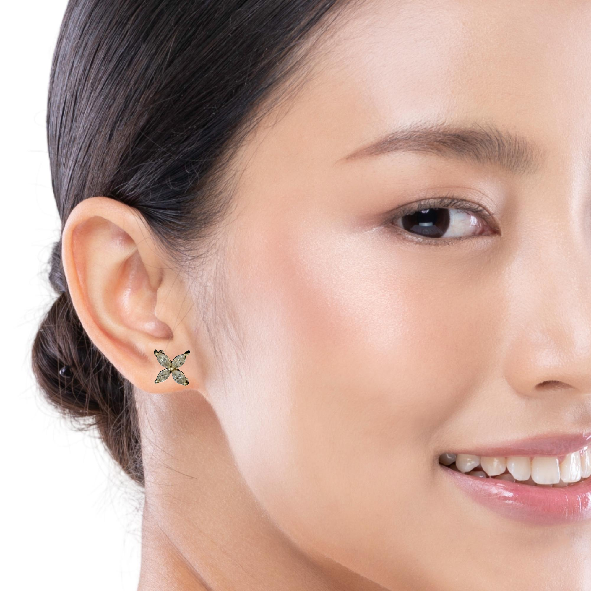 Mini Flutter Stud Earrings