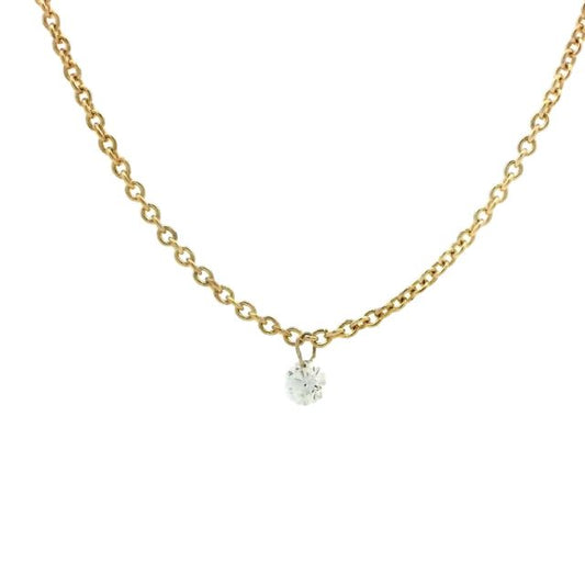 Floating Diamond Necklace