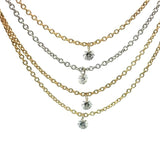 Floating Diamond Necklace