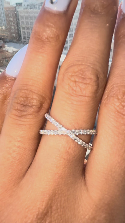 Criss Cross Ring