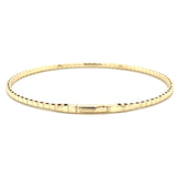 Flexible Halfway Diamond Bangle