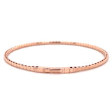 Flexible Halfway Diamond Bangle