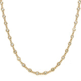 Diamond by the Yard Bezel Necklace