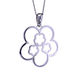 Clouds in Clover Necklace