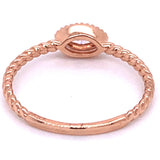 Marquise Eye Stackable Diamond Ring