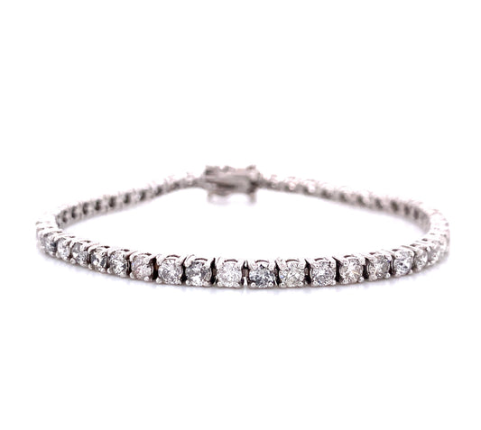 4 Prong Diamond Tennis Bracelet