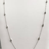 Diamonds By the Yard Eye Necklace