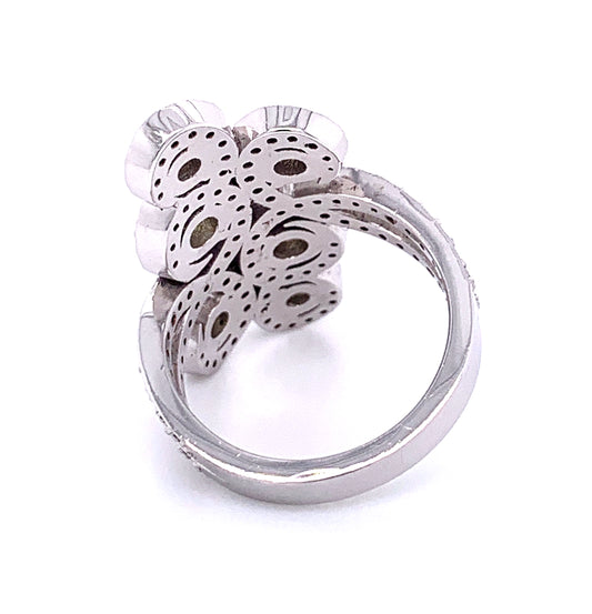 Swirled Cocktail Ring